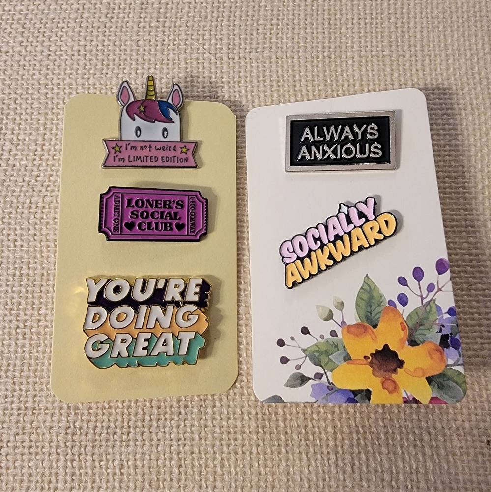 * Introvert Pin Party Pack * - Picture 7 of 7